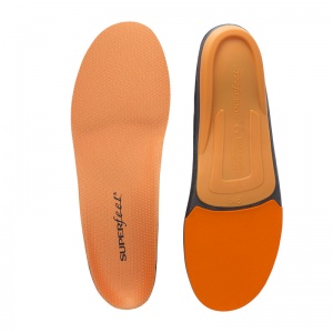 Superfeet Orange Men's All-Purpose High Impact Support Insoles